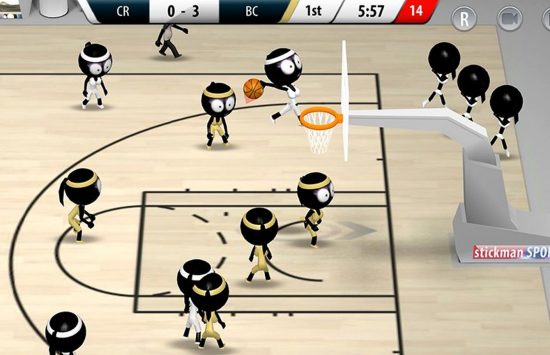 Stickman Basketball 2017 (Version française) screenshot 5
