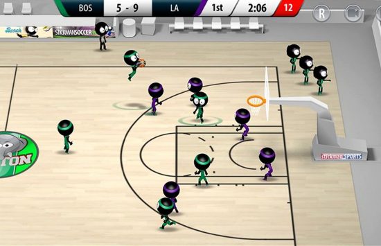 Stickman Basketball 2017 (Version française) screenshot 6