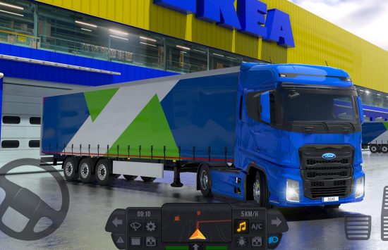 Truck Simulator Ultimate unblocked Game screenshot Truck Simulator Ultimate unblocked