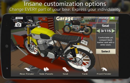 Cafe Racer mod Game screenshot Cafe Racer mod