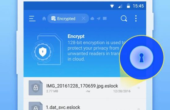 Screenshot ES File Explorer pro application
