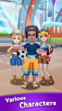 The game Subway Princess Runner Game screenshot Subway Princess Runner hack mod apk