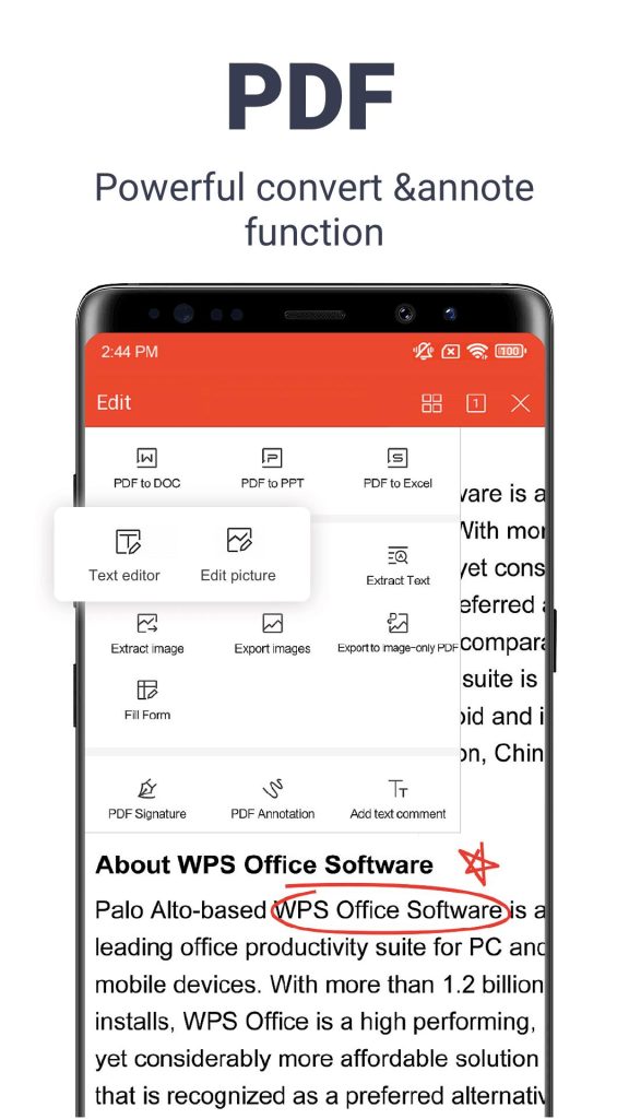 WPS Office mod apk (Premium Desbloqueado) para Android