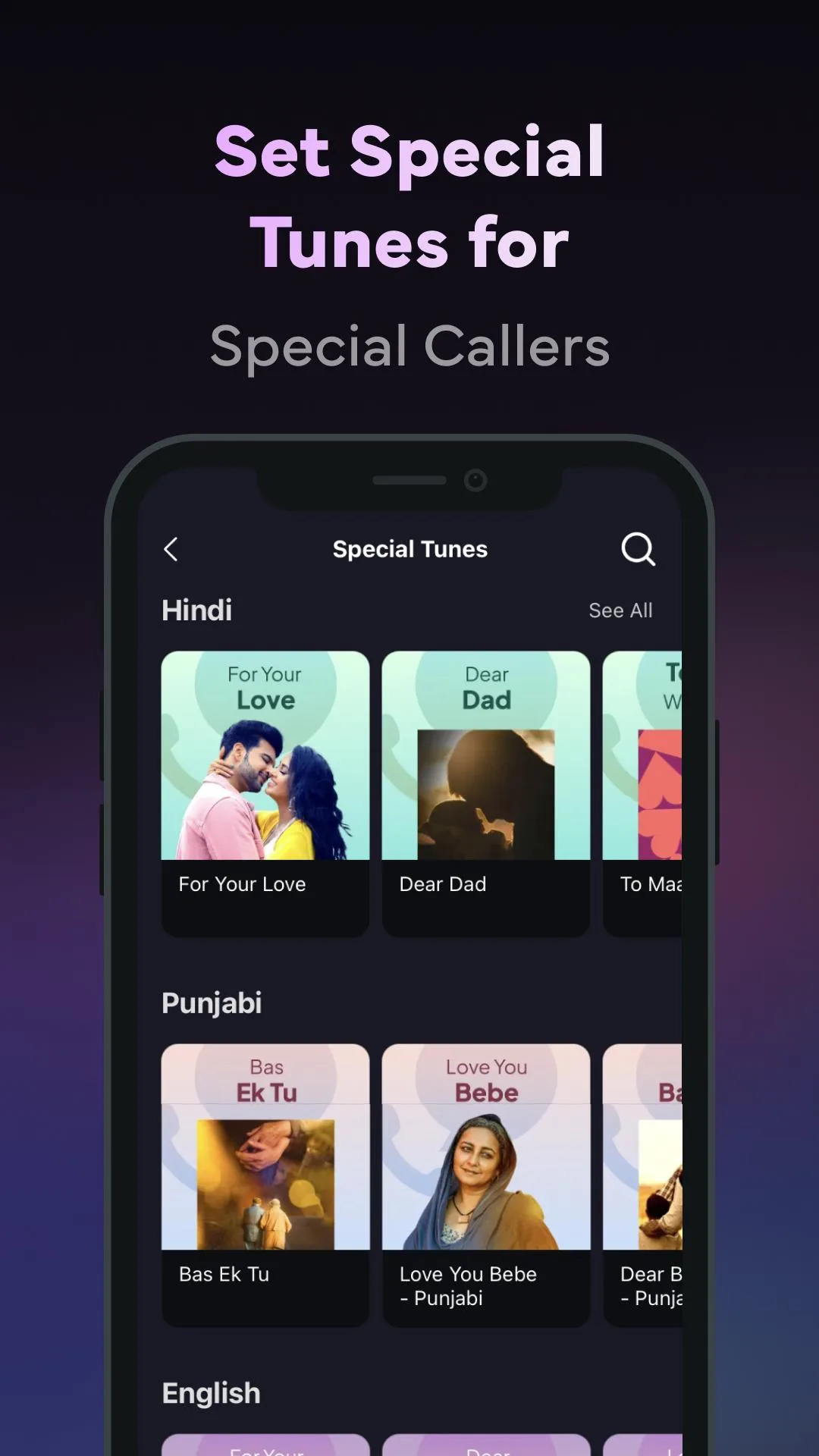 Screenshot Wynk Music application Screenshot Wynk Music application