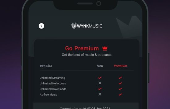Screenshot Wynk Music latest version