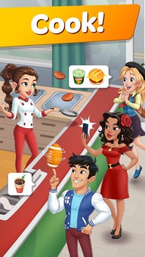 The game Cooking Diary Game screenshot Cooking Diary mod