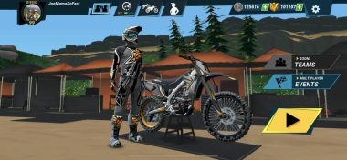 The game Mad Skills Motocross 3 Game screenshot cheat Mad Skills Motocross 3