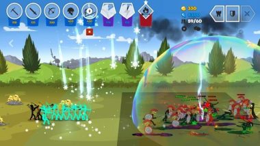 The game Stick War 3 Game screenshot Stick War 3 mod menu