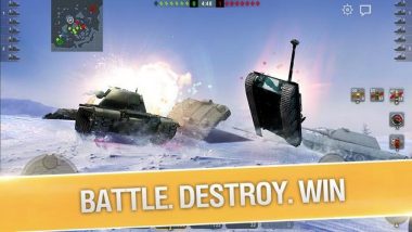 The game World of Tanks Blitz Game screenshot mod World of Tanks Blitz