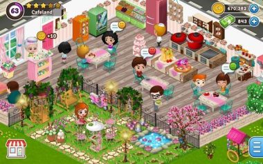 Download Cafeland Game screenshot Cafeland cheats