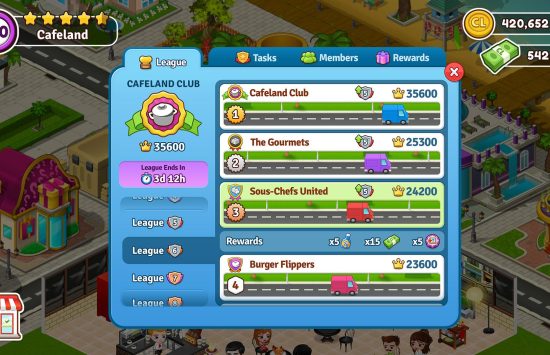 Game screenshot Cafeland hacks