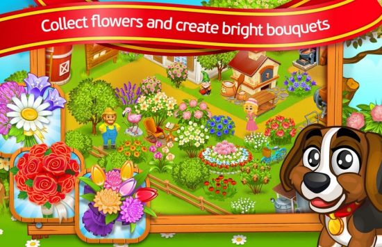 Farm Town mod Game screenshot Farm Town mod