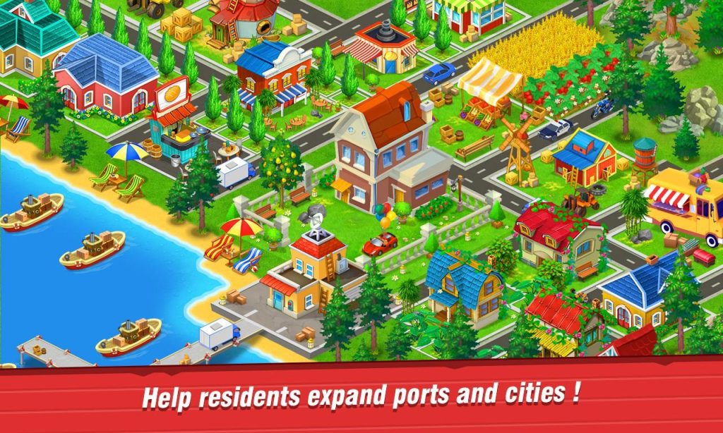 Download Farm Town: Happy Farming Day (MOD, Unlimited Money) 3.95 APK for  android