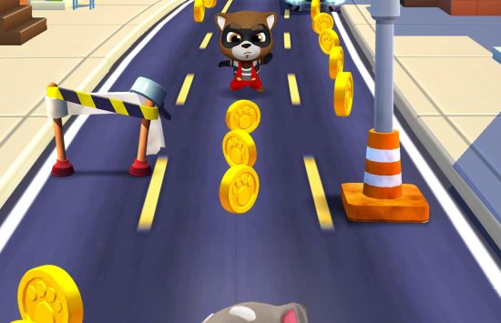 Talking Tom Hero Dash mod Game screenshot Talking Tom Hero Dash mod