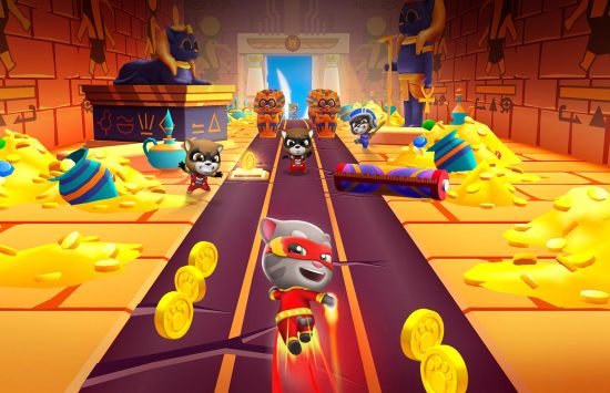 Talking Tom Hero Dash unblocked Game screenshot Talking Tom Hero Dash unblocked