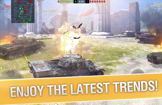 World of Tanks Blitz mod Game screenshot World of Tanks Blitz mod