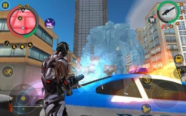 The game Rope Hero 3 Game screenshot Rope Hero 3 mod apk hack download