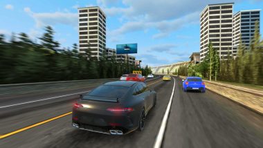The game Racing in Car 2021 Game screenshot Racing in Car 2021 hack mod apk