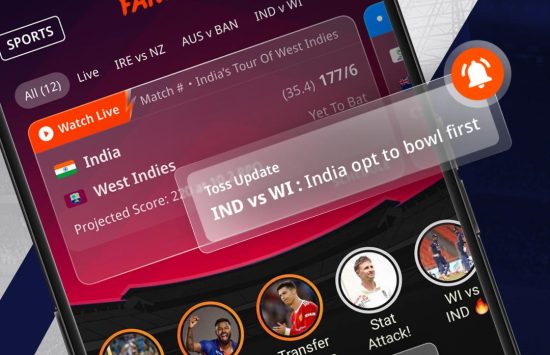 FanCode (4) FanCode : Live Cricket & Score (Versão portuguesa) screenshot 4