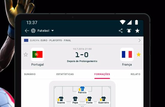 Flashscore application Screenshot Flashscore application