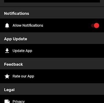 Screenshot FullShow apps