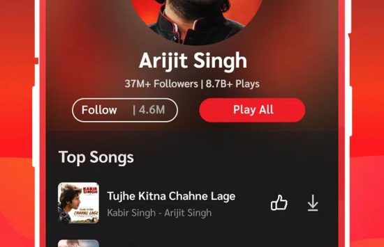 Gaana Music (6) Gaana Music Player, Songs App (versione italiana) screenshot 5