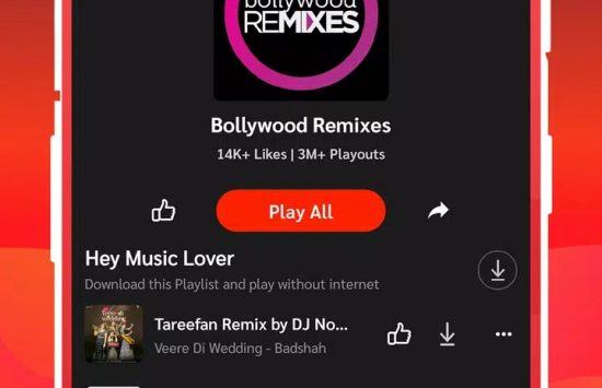 Gaana Music (8) Gaana Music Player, Songs App (versione italiana) screenshot 8