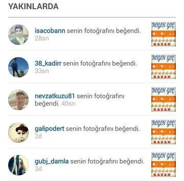 InstaHile - Takipçi (3) InstaHile – Takipçi (Versión española) screenshot 2