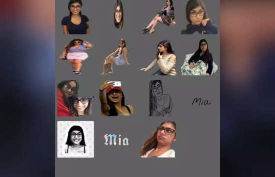 Screenshot Mia Khalifa WAStickers free download