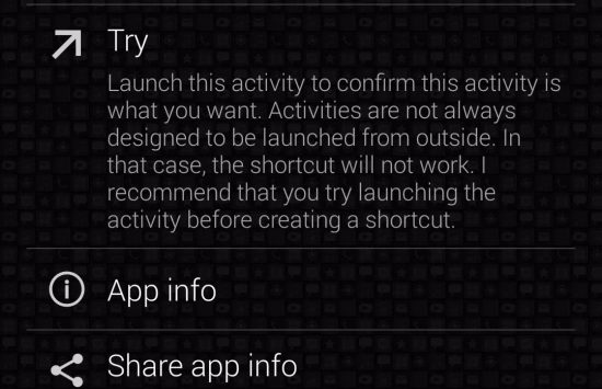 QuickShortcutMaker (3) QuickShortcutMaker (한국어 버전) screenshot 2