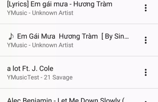 Screenshot YMusic mod