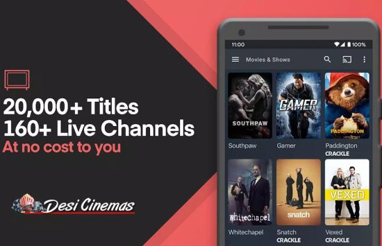 Screenshot Desi Cinemas app