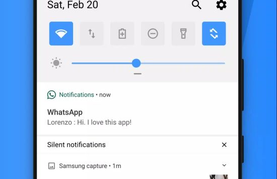 Screenshot One Shade for Android