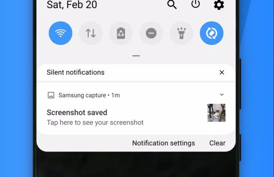 Screenshot One Shade application