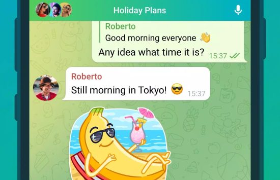 Telegram (2) Telegram (日本語版) screenshot 2