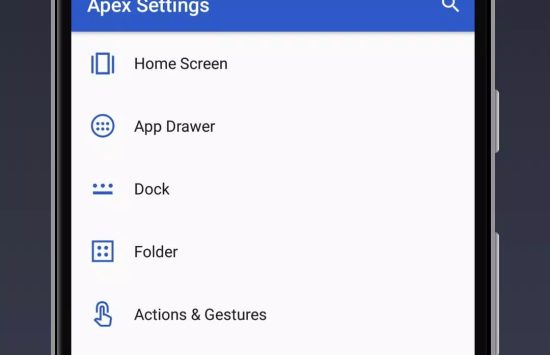 Apex Launcher (2) Apex Launcher (Version française) screenshot 1