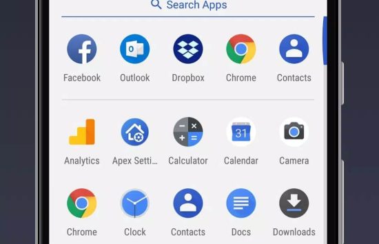 Apex Launcher (8) Apex Launcher (Version française) screenshot 7