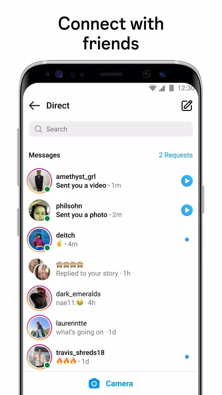 Screenshot Instagram Lite app Screenshot Instagram Lite app