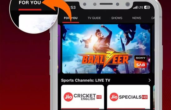 Screenshot JioTV apk