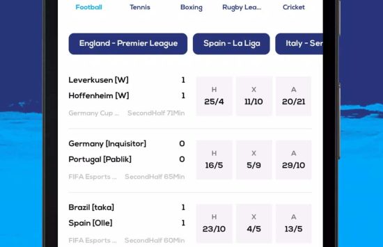 SportPesa (2) SportPesa (versione italiana) screenshot 1