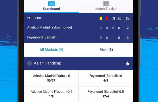 SportPesa (4) SportPesa (versione italiana) screenshot 3