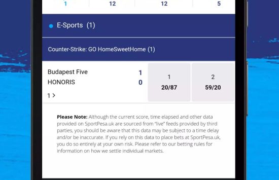 SportPesa (6) SportPesa (versione italiana) screenshot 5
