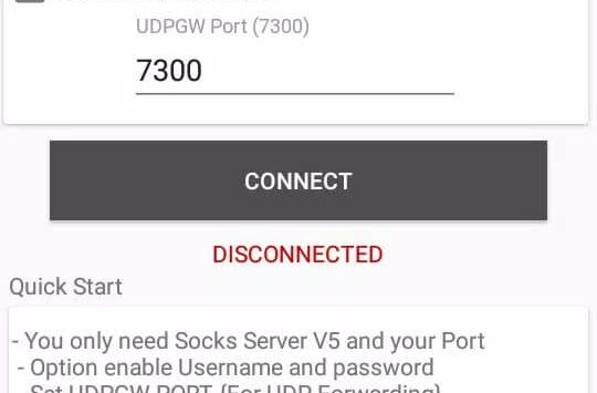 Tun2TAP for Android (Socks To (Versi bahasa Indonesia) screenshot 2