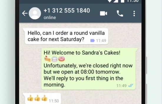 WhatsApp Business (3) WhatsApp Business (Deutsche Fassung) screenshot 2