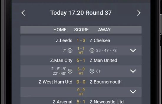 Www zoom online livescore