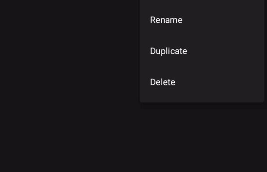 Screenshot DarkTunnel app
