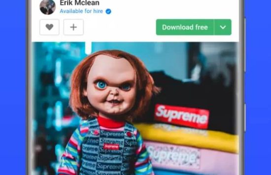 Screenshot Dezor app