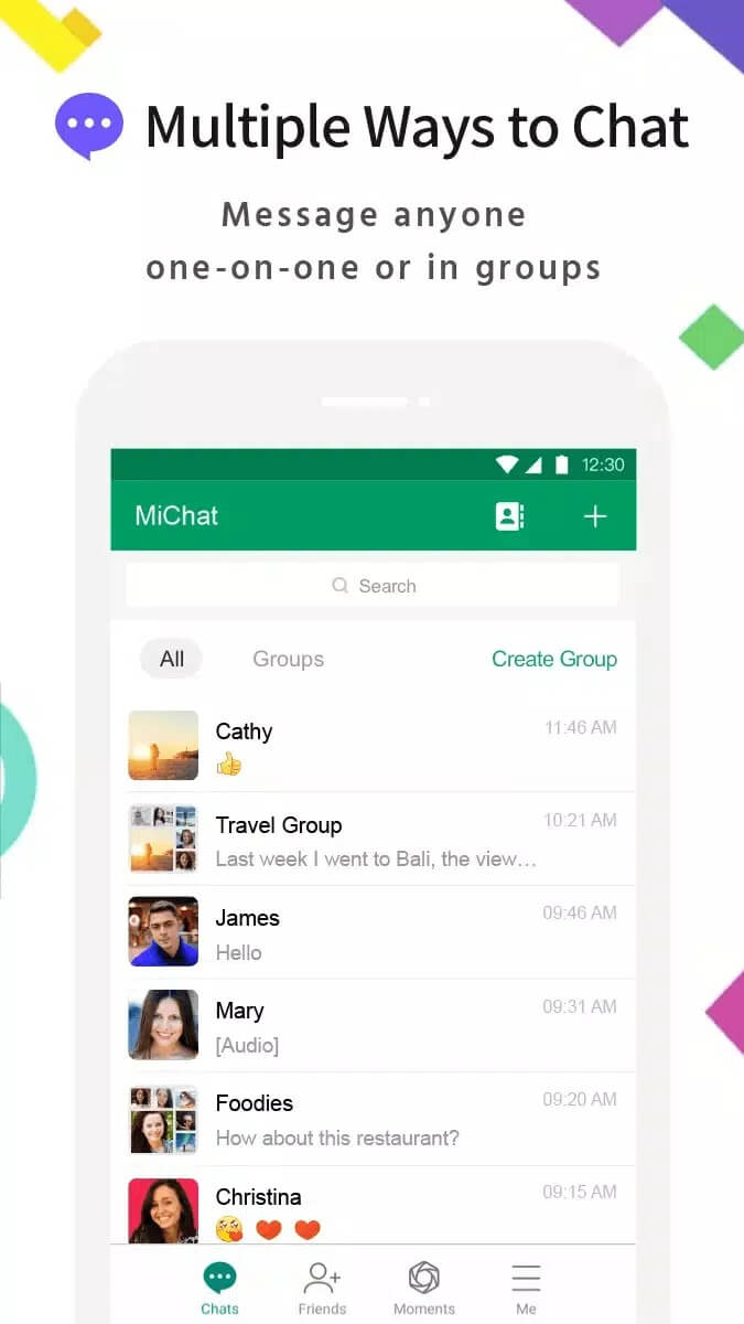 Screenshot MiChat Apps Screenshot MiChat Apps