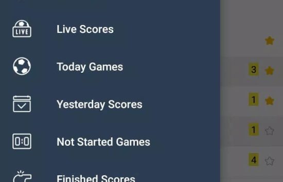 Azscore (2) Azscore – Mobile Livescore App (versione italiana) screenshot 1