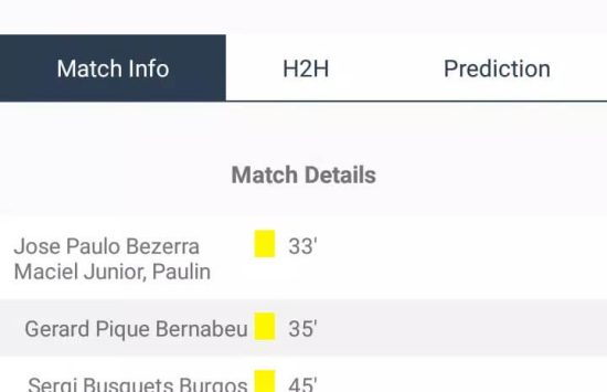 Azscore (6) Azscore – Mobile Livescore App (versione italiana) screenshot 5